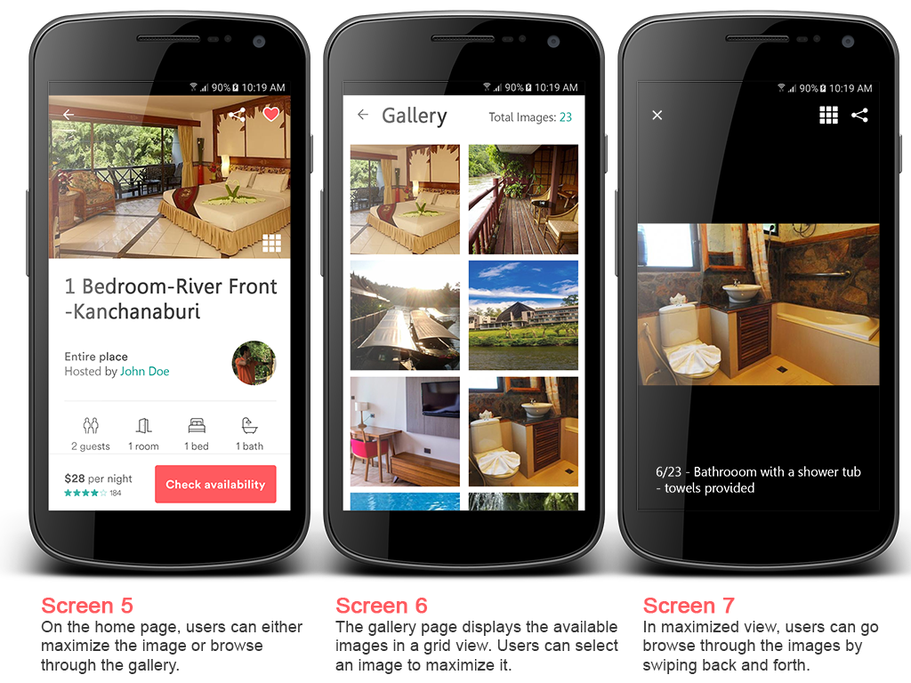 Redesigning Airbnb's mobile App. As a part of my application for an… | by  Vichita Jienjitlert | UX Planet