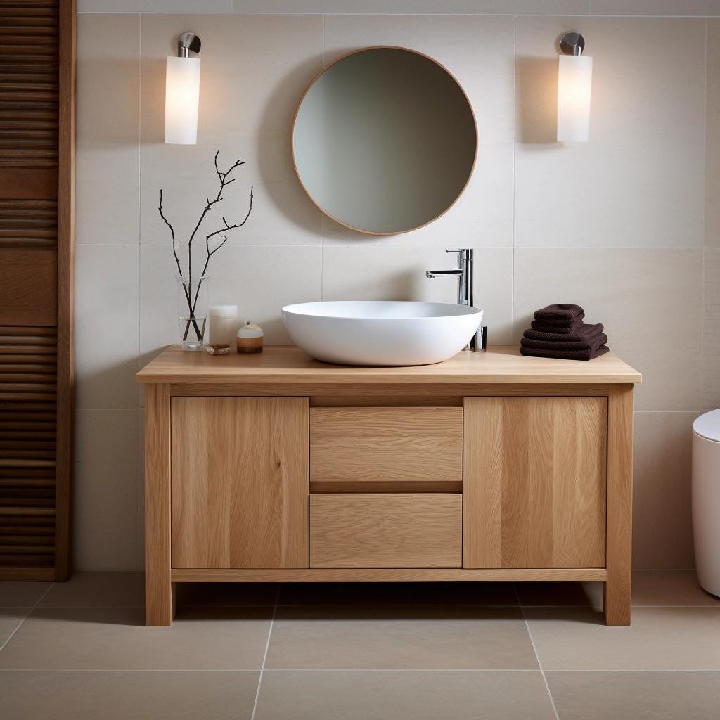 “Oak Bathroom Vanity: The Top Trend for Modern Homes in 2021. Capture the Eye.” | by ...