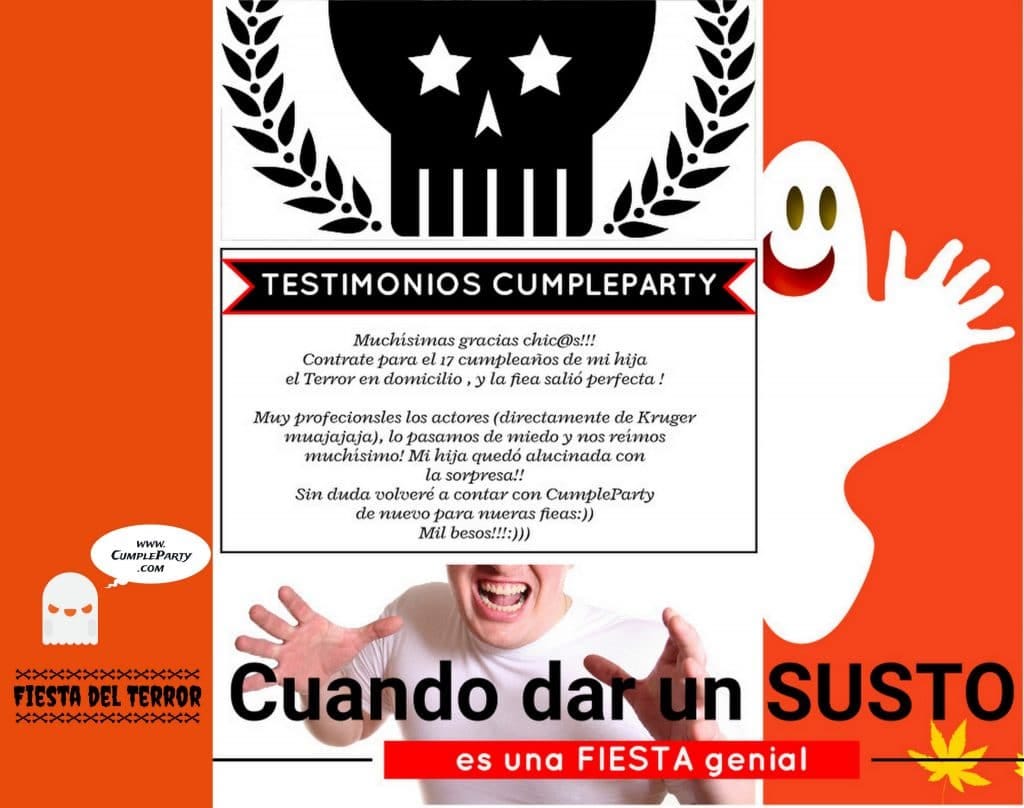 Testimonio: la fiesta de terror a domicilio perfecta
