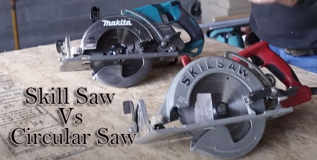 Skill Saw Vs Circular Saw / Contrast And Comparison trend saws Medium
