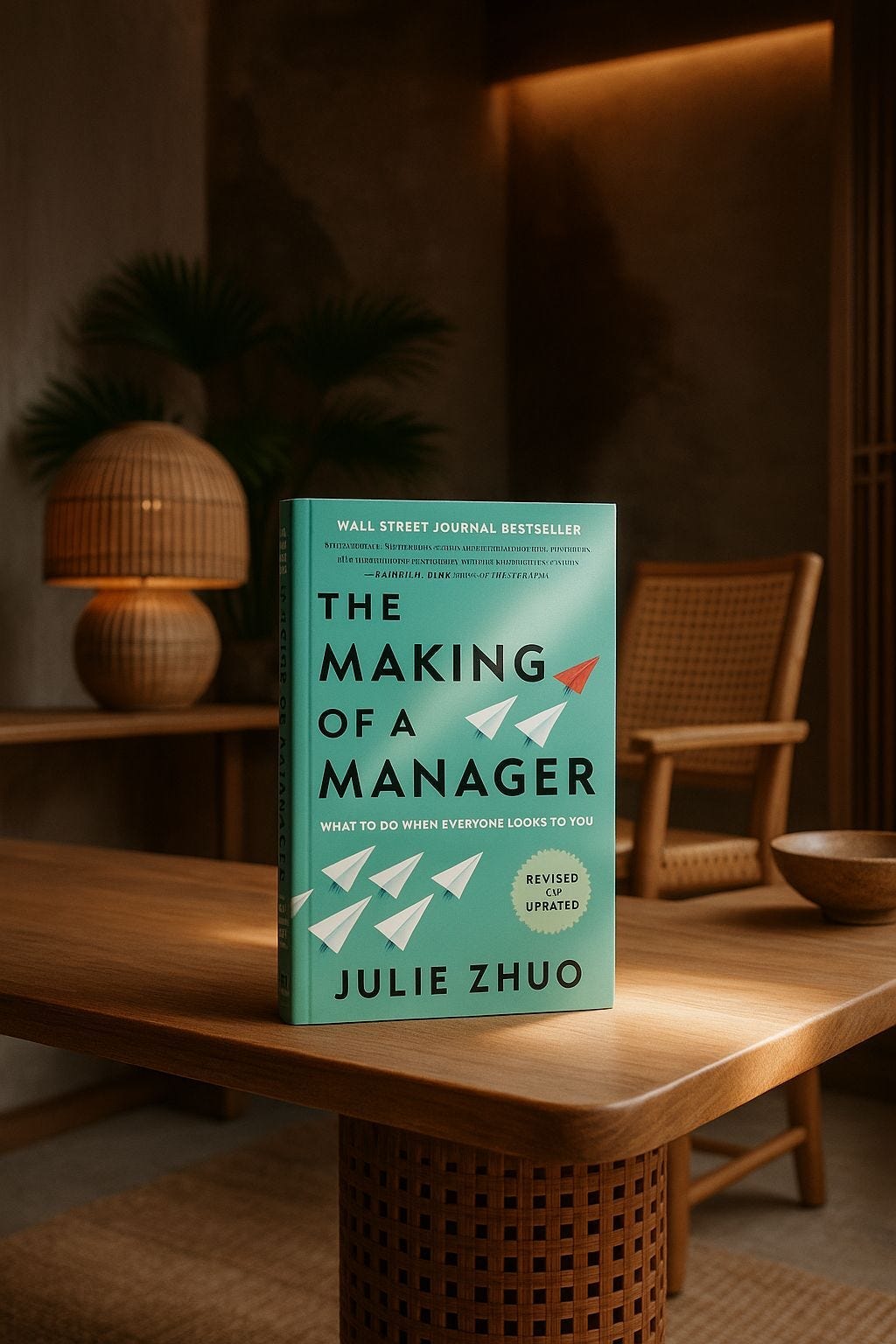 You’re definitely going to be a manager now