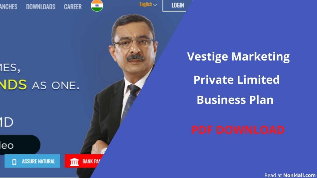 vestige business plan pdf download