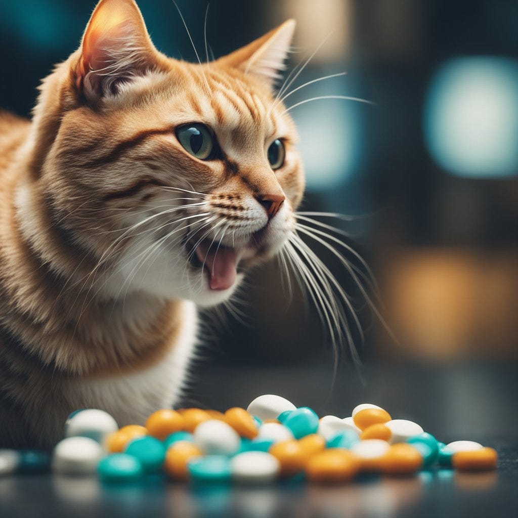How Can I Give a Pill to My Cat? Purrpetrators by Terry Connor Medium