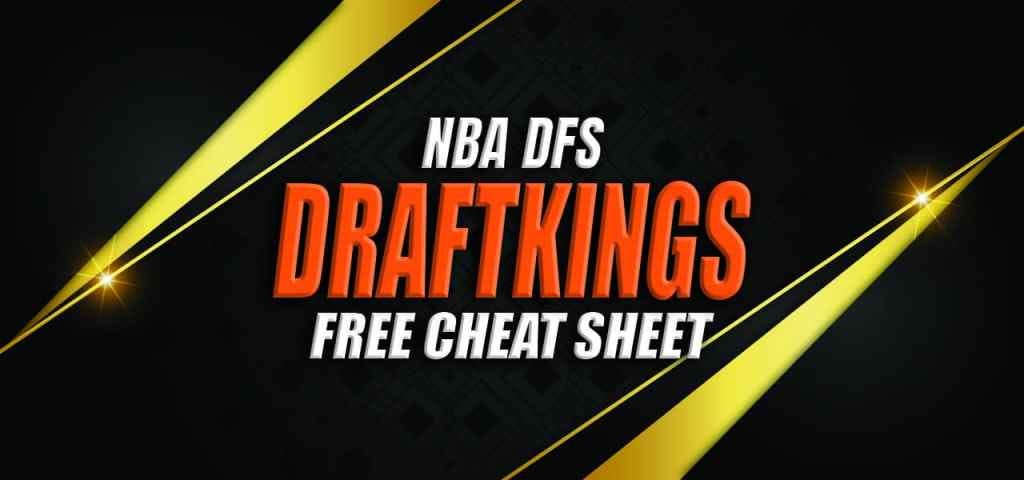 NFL Cheat Sheet: DraftKings Fantasy Football DFS Picks