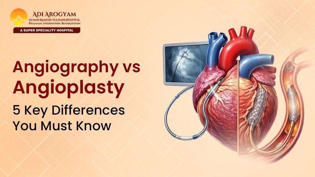 Angiography vs Angioplasty: 5 Key Differences