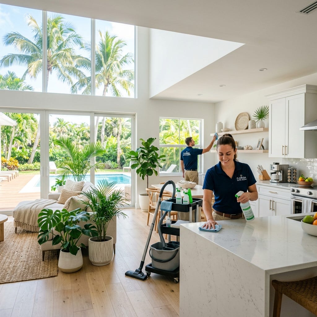 Best Time of Year for Deep Cleaning Florida Homes