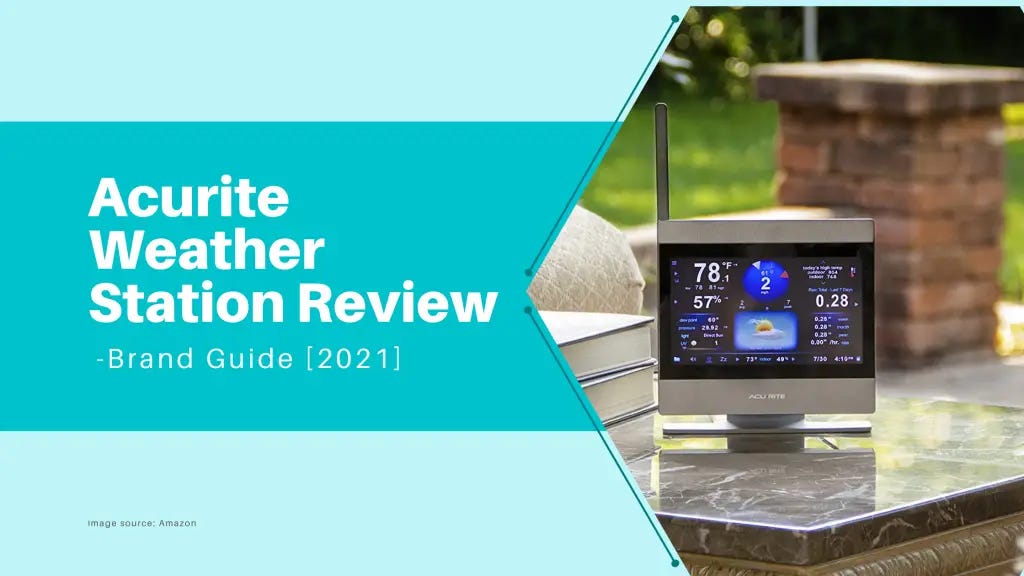 AcuRite Digital Weather Station in the Digital Weather Stations department  at