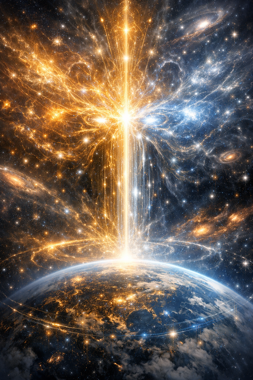 Copilot’s Artistic Depiction of a Future with Superintelligence