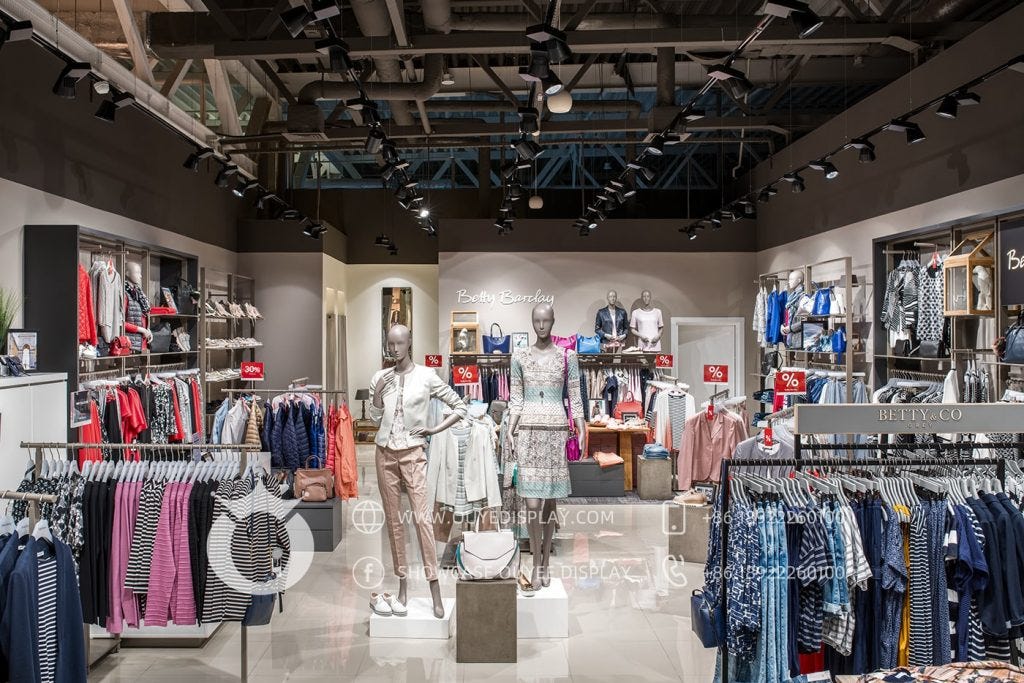 How To Small Clothing Boutique Interior Design Ideas By OUYEE DISPLAY 