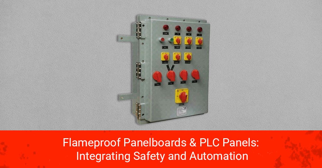 Flameproof Panelboards & PLC Panels: Integrating Safety and Automation