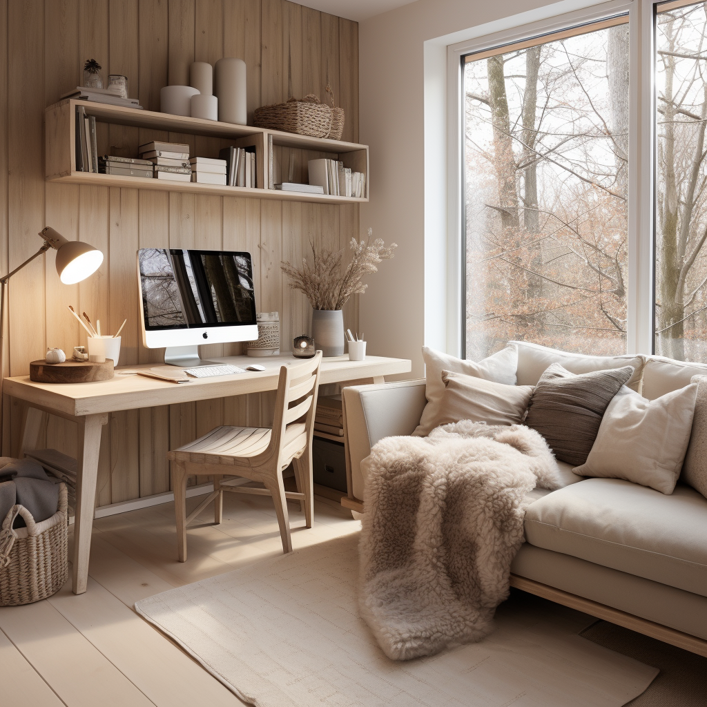 How To Make Your Home Office Cozy And Comfortable: 16+ Ideas