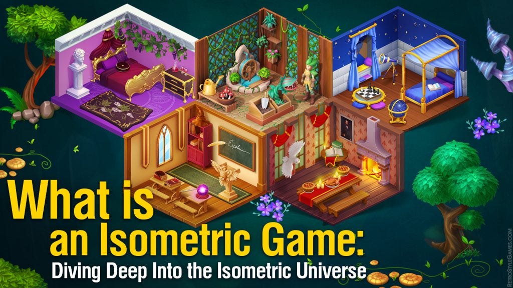 WHAT IS AN ISOMETRIC GAME: DIVING DEEP INTO THE ISOMETRIC UNIVERSE | by  RetroStyle Games | Medium