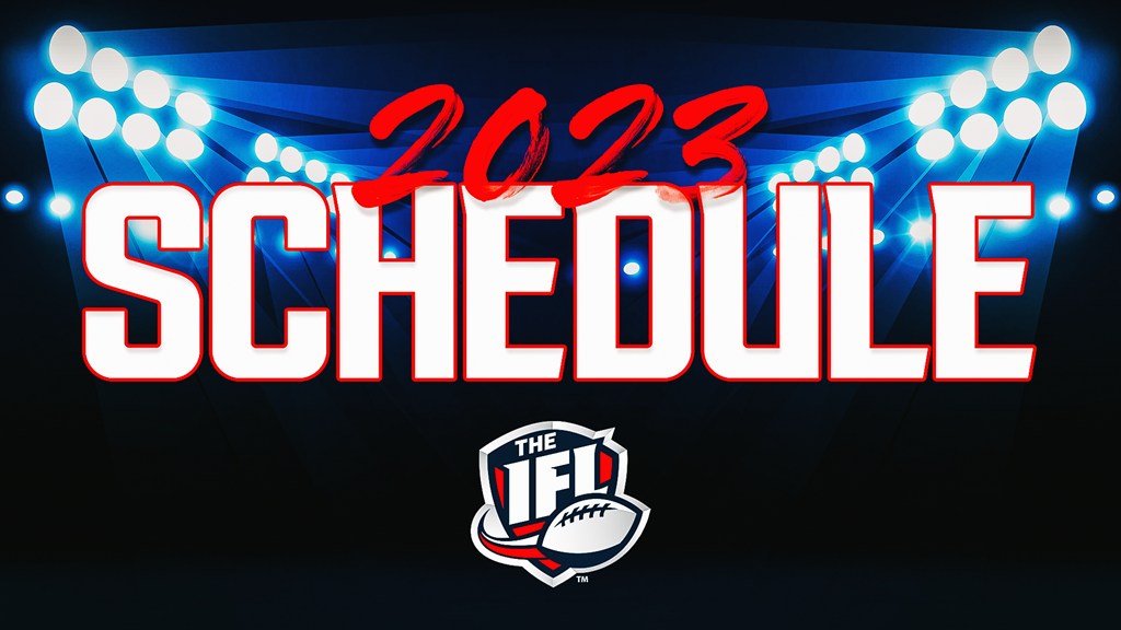 Indoor Football League (IFL) Announces 18Week 2023 Schedule by XFL