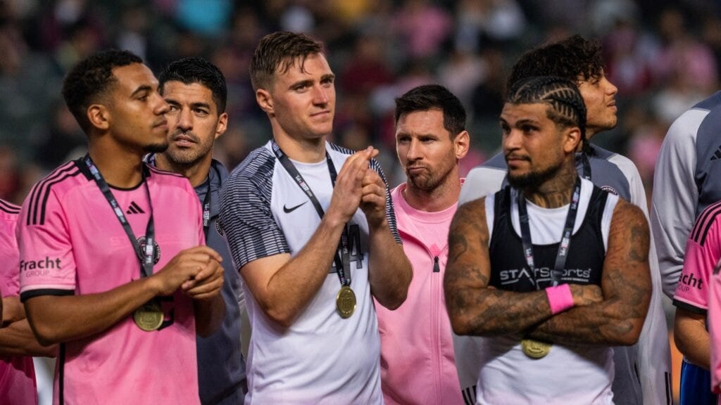 Inter Miami vs. Vissel Kobe score VSK 00 MIA; Vissel Kobe replaces