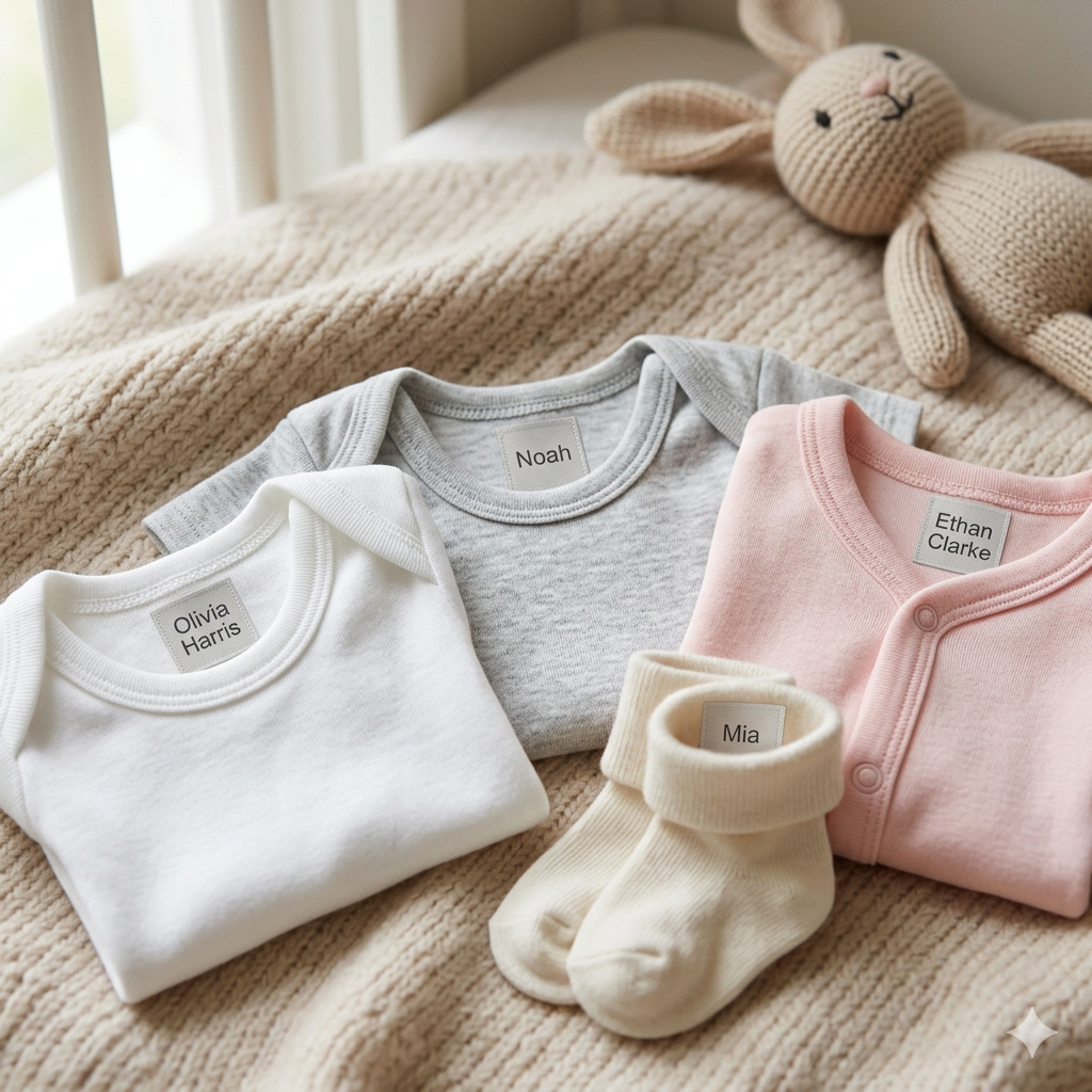 The Benefits of Choosing Mini Iron On Name Labels for Kids’ Clothing