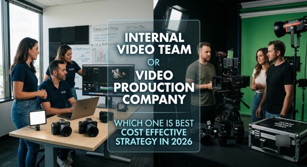 Internal Video Team or Video production Agency Best cost effective