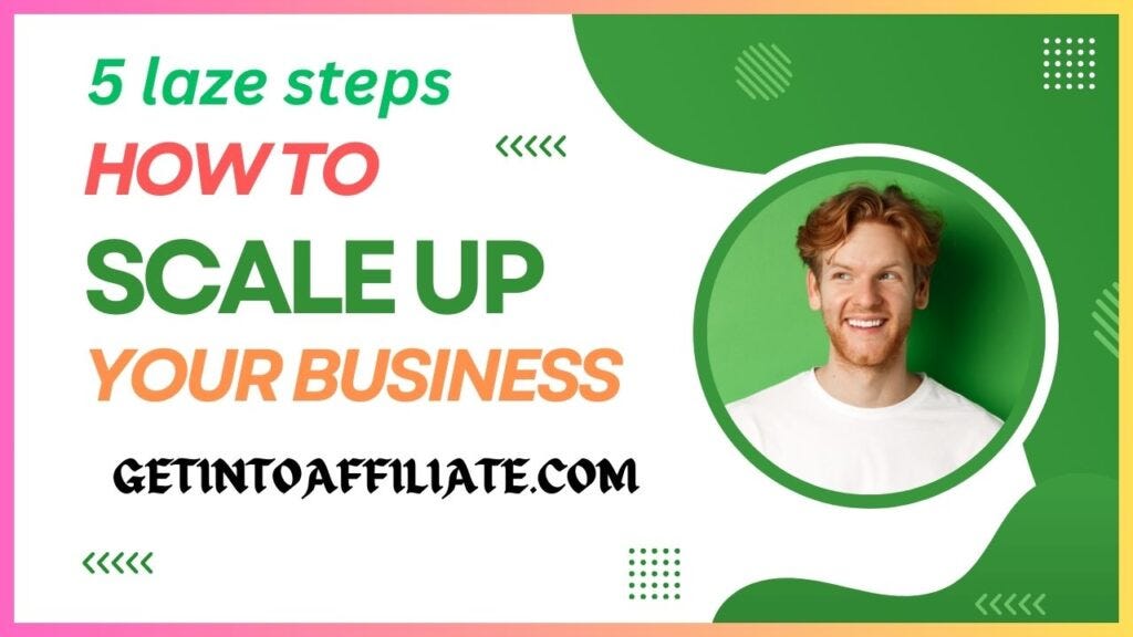 5 Laze Steps HOW TO SCALE UP YOUR BUSINESS By Azajur Rahman Nov 5-laze-steps-how-to-scale-up-your-business-by-azajur-rahman-nov
