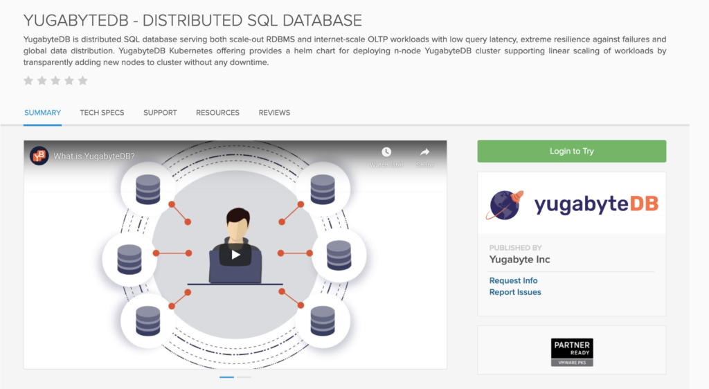 Bringing Distributed SQL to VMware Tanzu | by Nikhil M Chandrappa | The ...