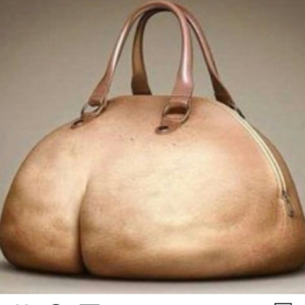 Would You Rock This Butt Handbag?, by Mariam Oloko