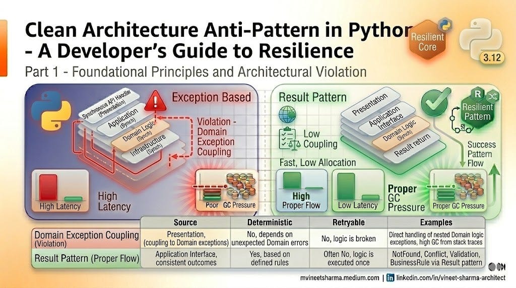 Clean Architecture Anti-Pattern in Python - A Developer’s Guide to Resilience - Part 1