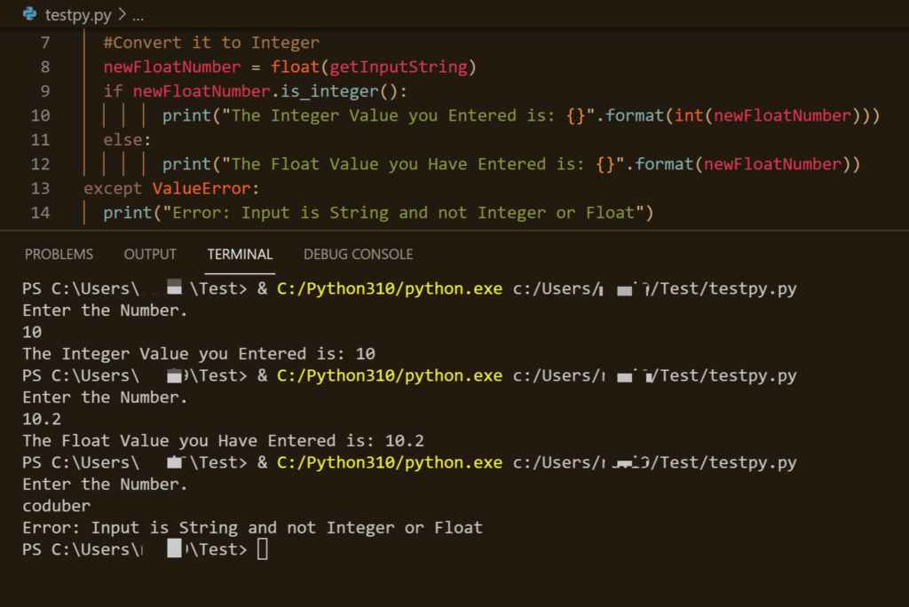 Javascript Check If String Is Integer Or Float