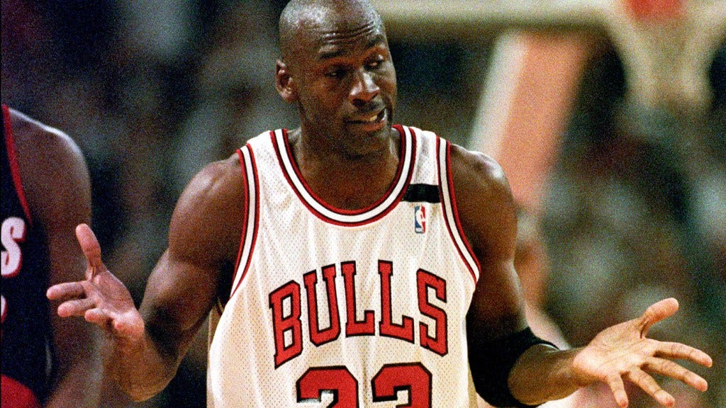 Michael jordan shop three point