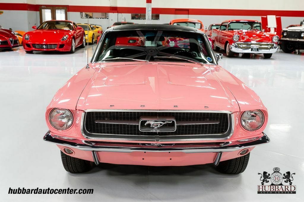 Playboy Pink: 1967 Ford Mustang Coupe, by Sam Maven