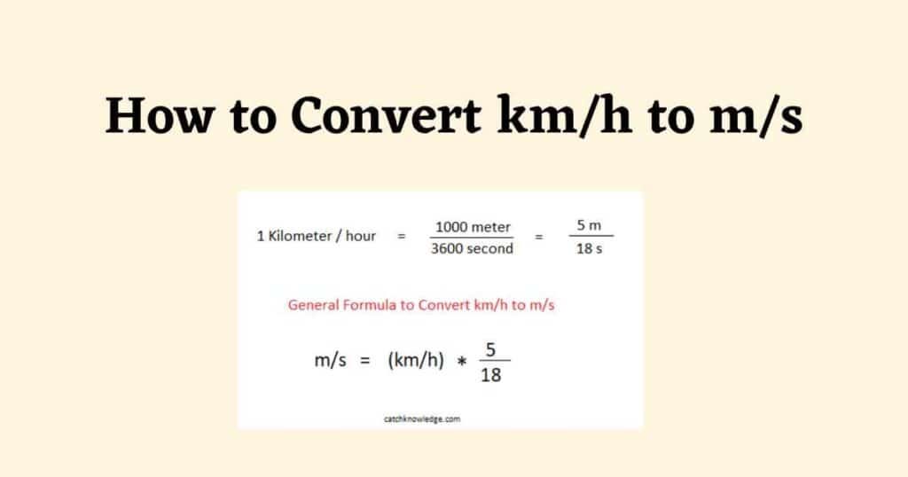 how-to-convert-km-h-to-m-s-trick-by-ayushsingh-medium