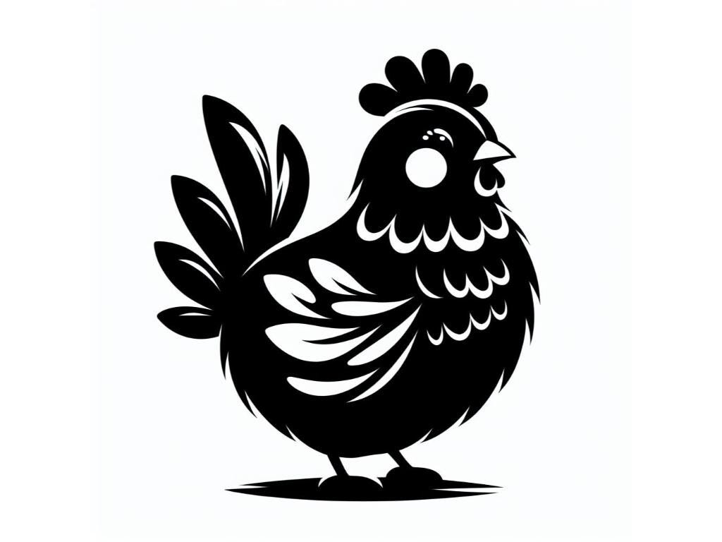 Bundle of Cute Hen (Printable Illustrations) | by Circuitsavant | May ...