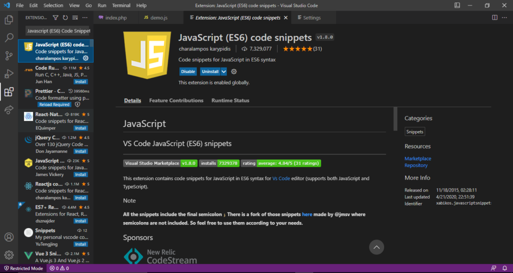 10 VS Code Extensions for Web Developers | Bits and Pieces