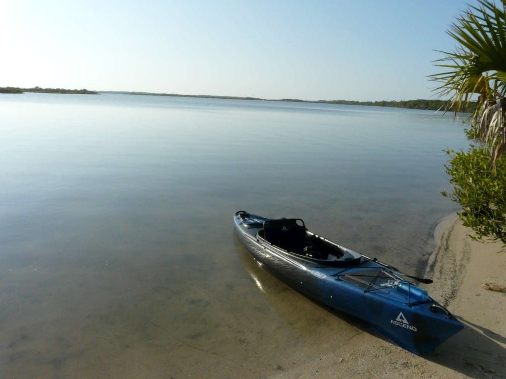 Kayaking on the Indian River — Canaveral National Seashore