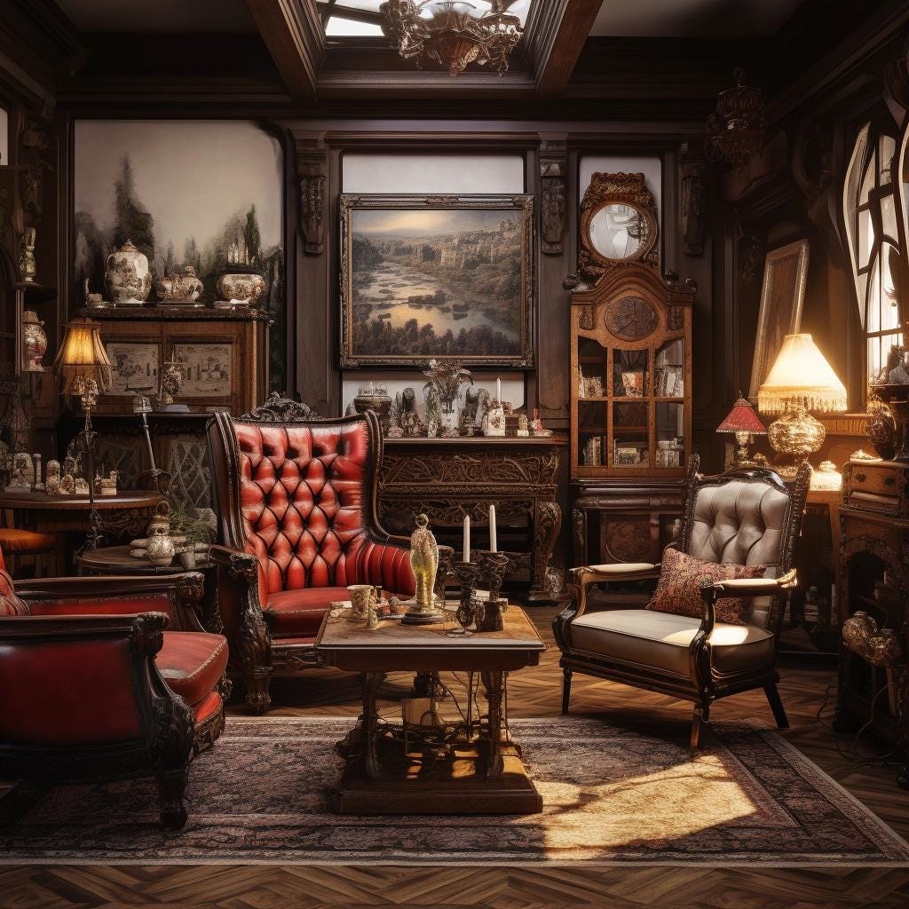 Antique Living Room Furniture Rediscovering Elegance in Modern Homes