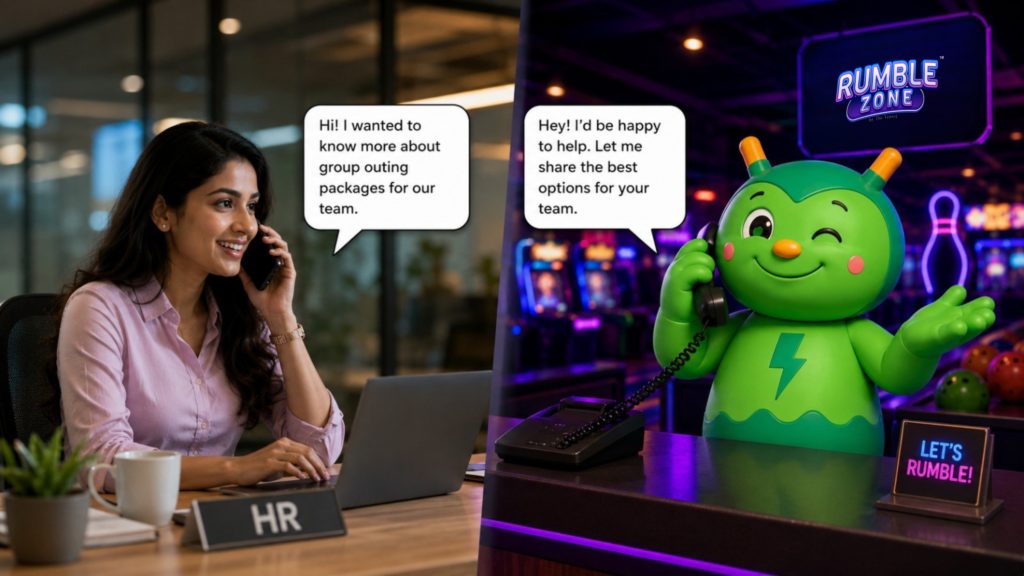 HR Teams in Gurgaon, Meet Your New Favorite Office Party Venue: Rumble Zone