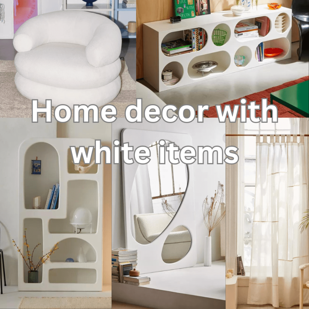 How to make your home look classy with white home decor items by Eva