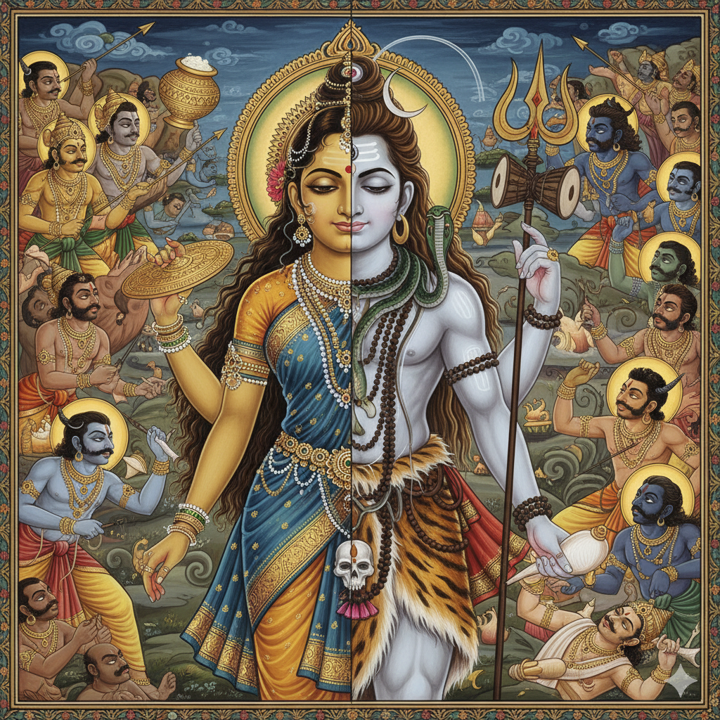 The Metaphysics of Desire: Why Shiva Chased Mohini in Kashidas’s Mahabharata
