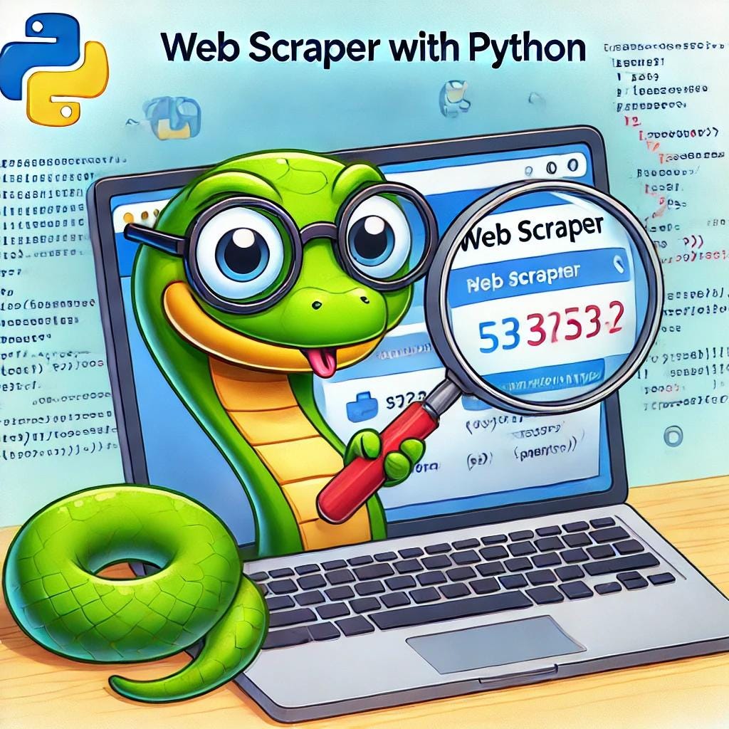 Web Scraper with Python: Project 18 | by Wojtekszczerbinski | Nov, 2024 ...