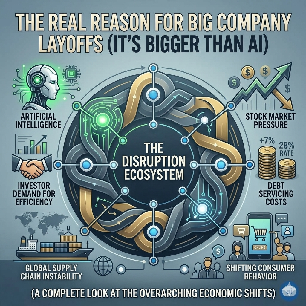 The Real Reason Big Companies Are Laying Off Employees (It’s Bigger Than AI)