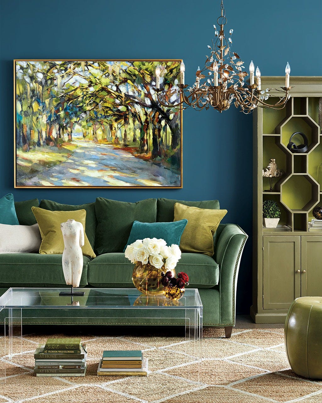 Popular Interior Colors for 2024 17 Popular interior colors for 2024 - Bold Jewel Tones: Making a Statement