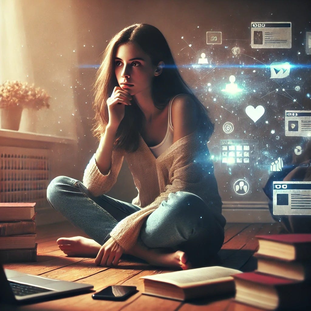 Impact of consuming content