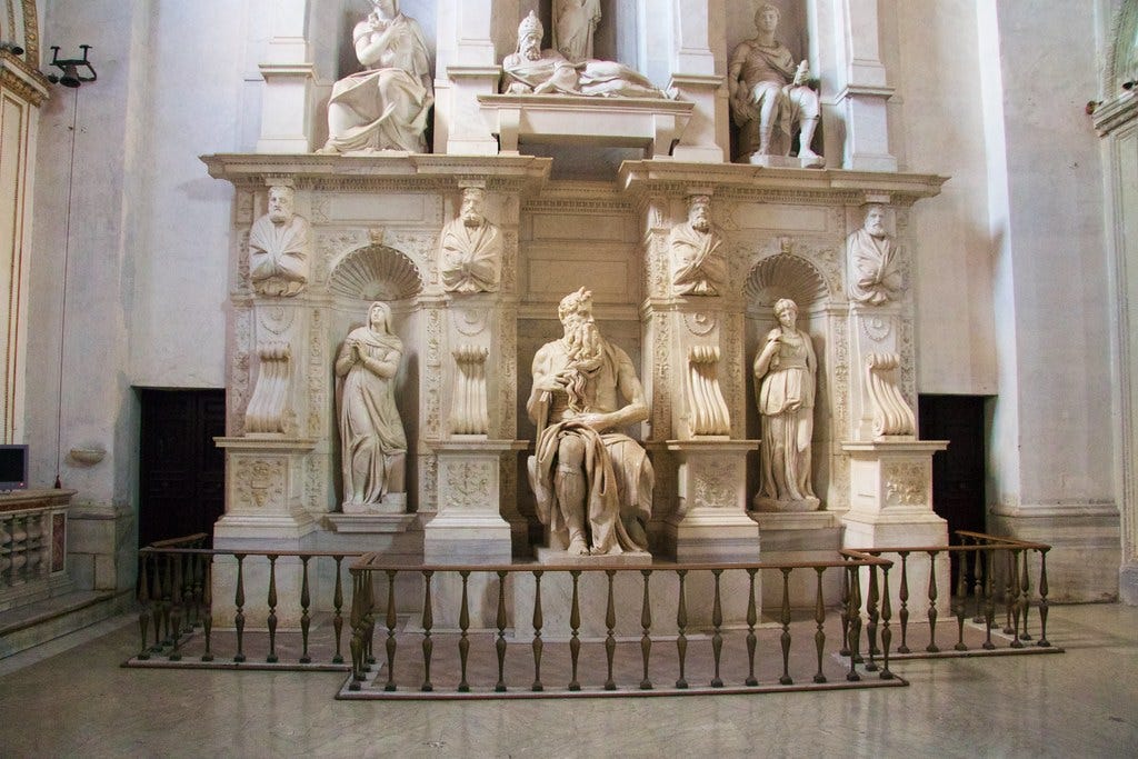 The Tomb of Pope Julius II — An Underrated Masterpiece | by AXB | Medium