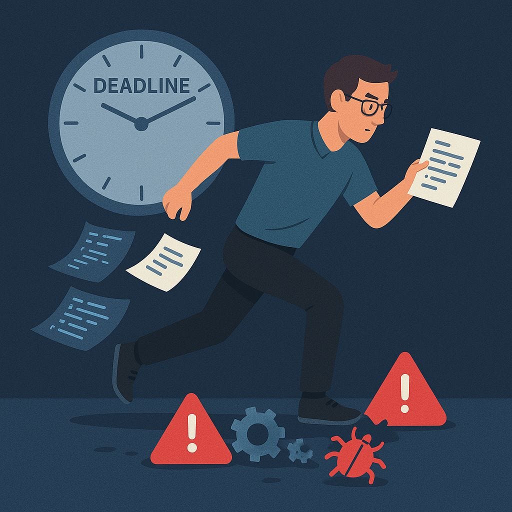 ⏱️ The Silent Cost of Rushing Code - Shashika Erandi - Medium