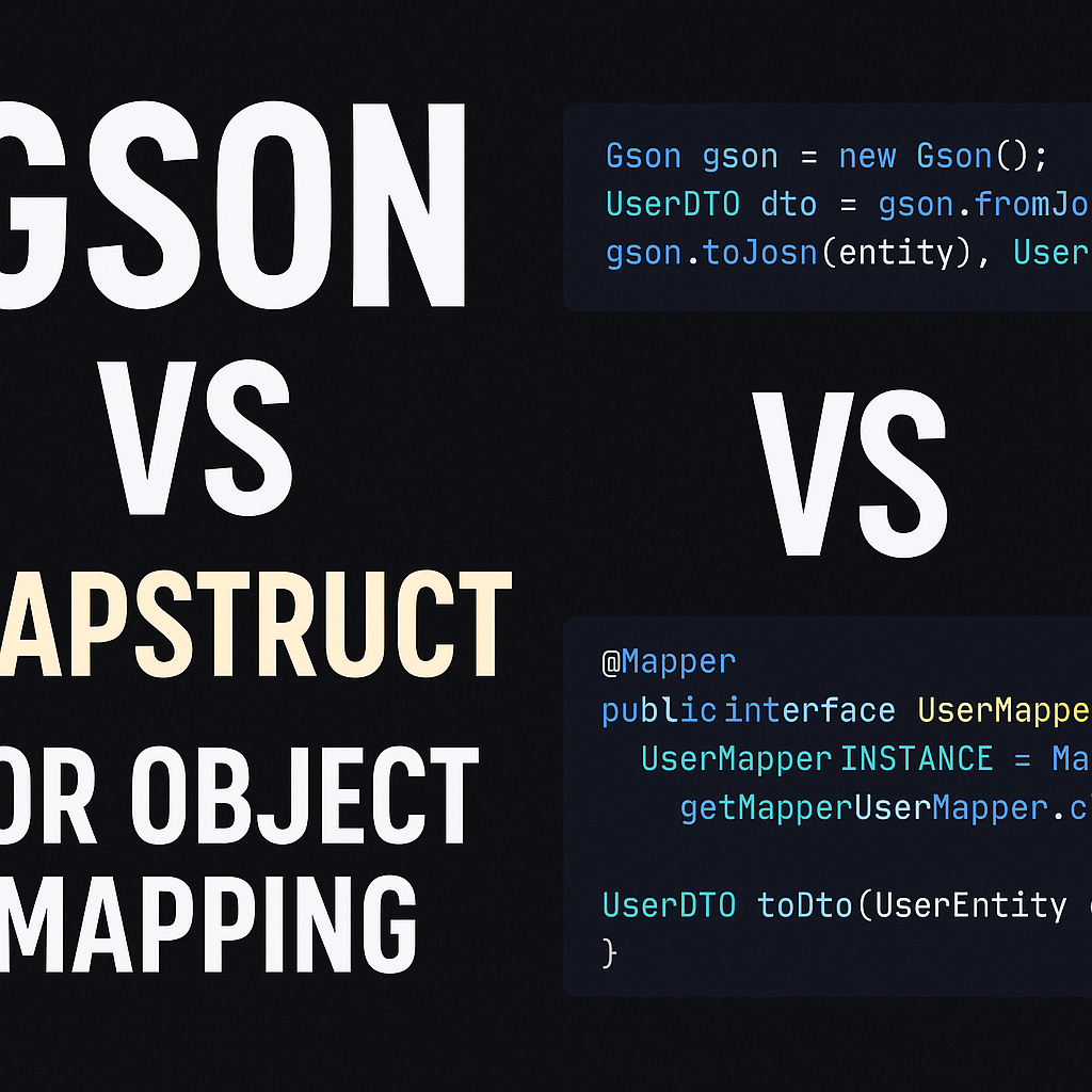 Stop Using Gson for Object Mapping — Boost Java App Speed by 20%! | by ...