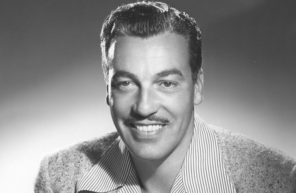 César Romero, el famoso actor de Hollywood, hijo de María Mantilla