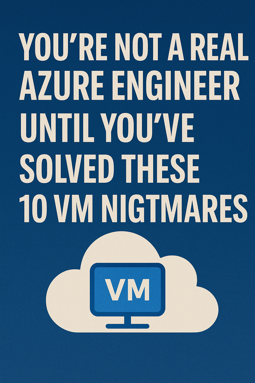 You’re Not a Real Azure Engineer Until You’ve Solved These 10 VM ...