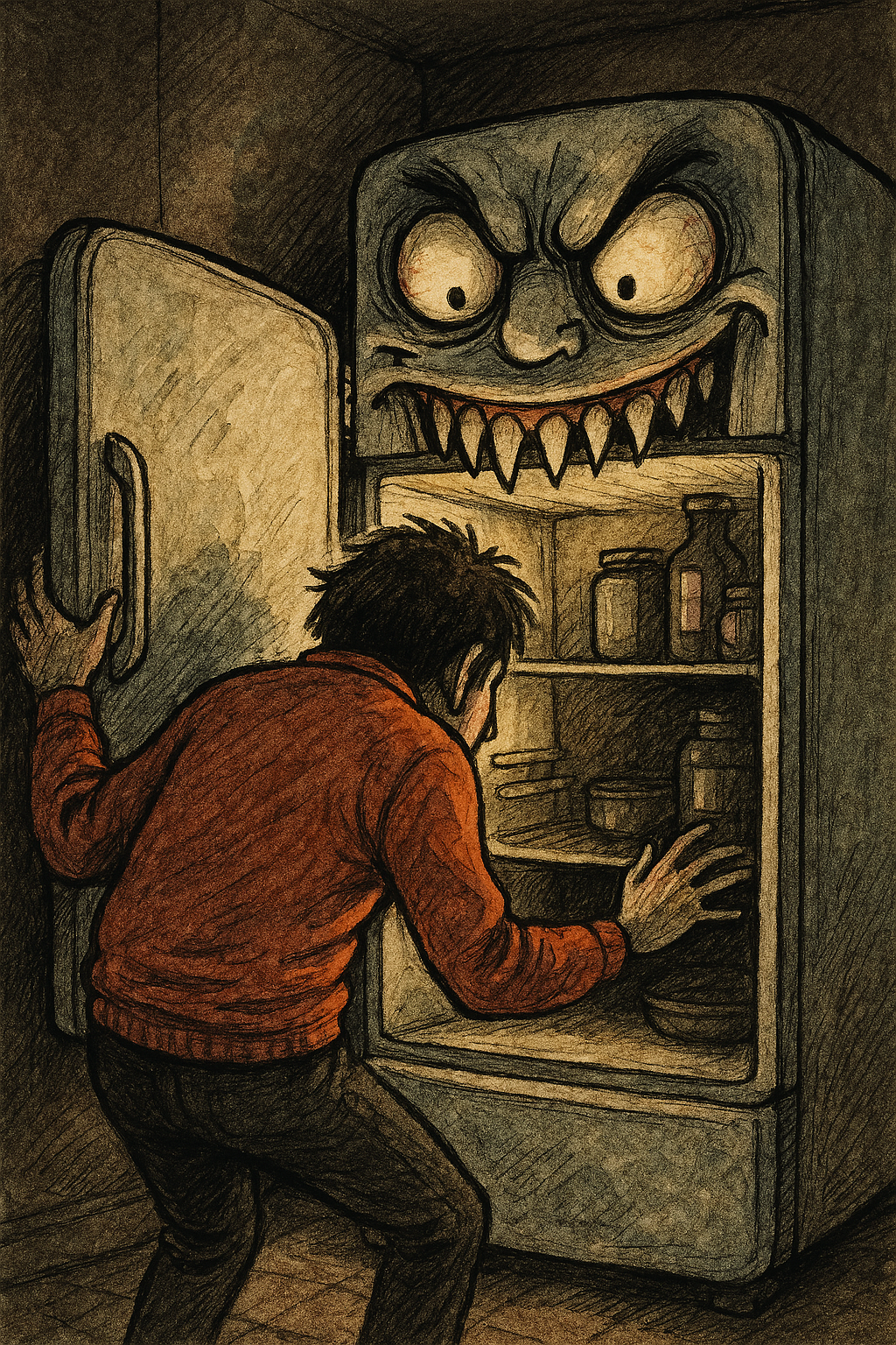 Lunatic Fridge - Dennis James Procopio - Medium