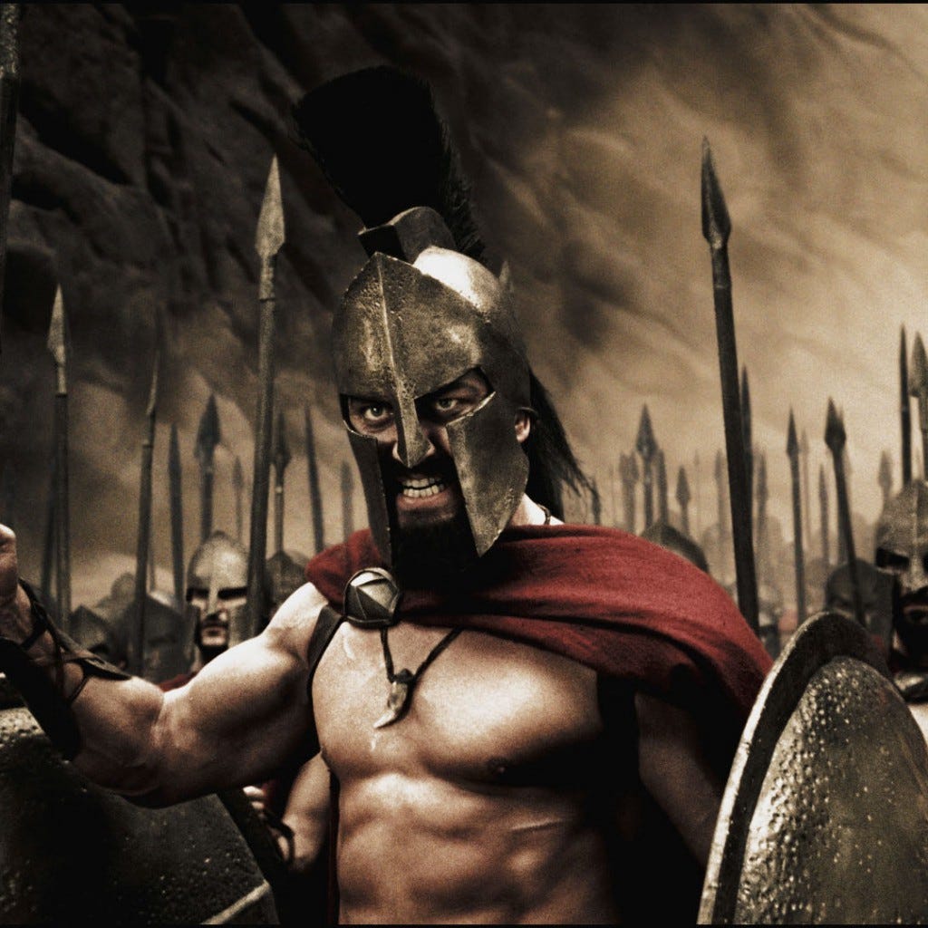 THIS IS SPARTA!!!. Do YOU want to Join the 300 FOLLOWERS…