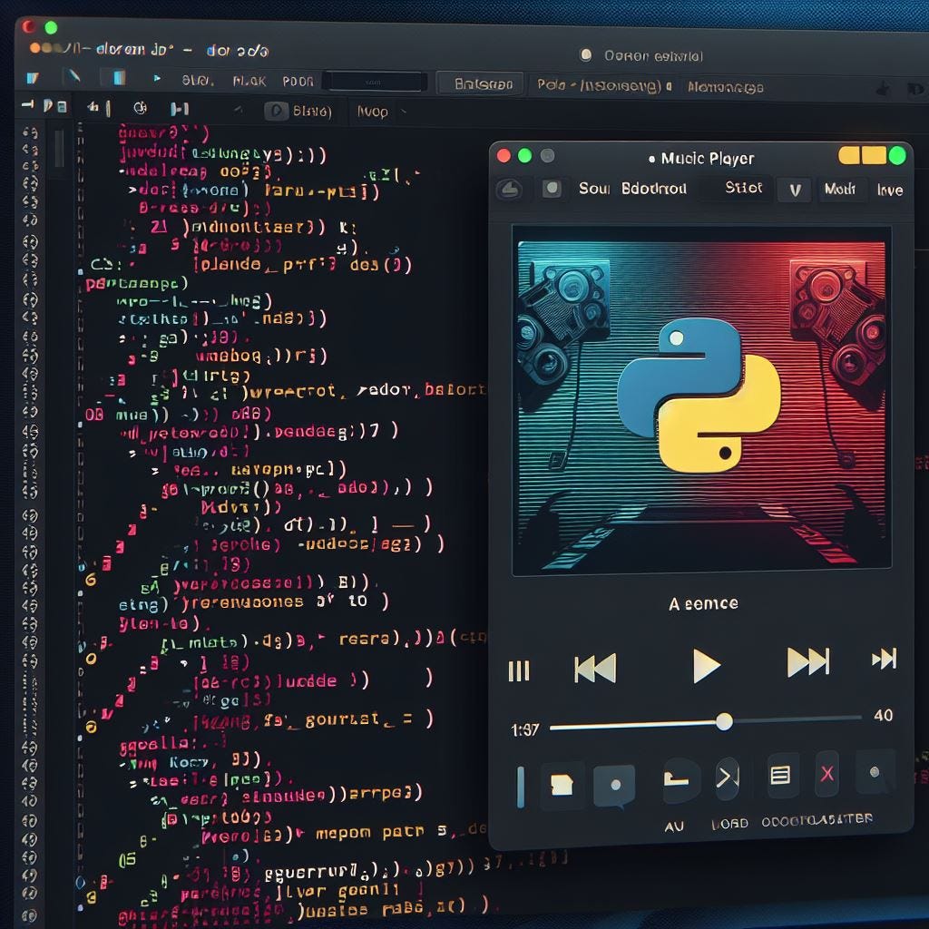 We played music using python and made our custom music player | by ...