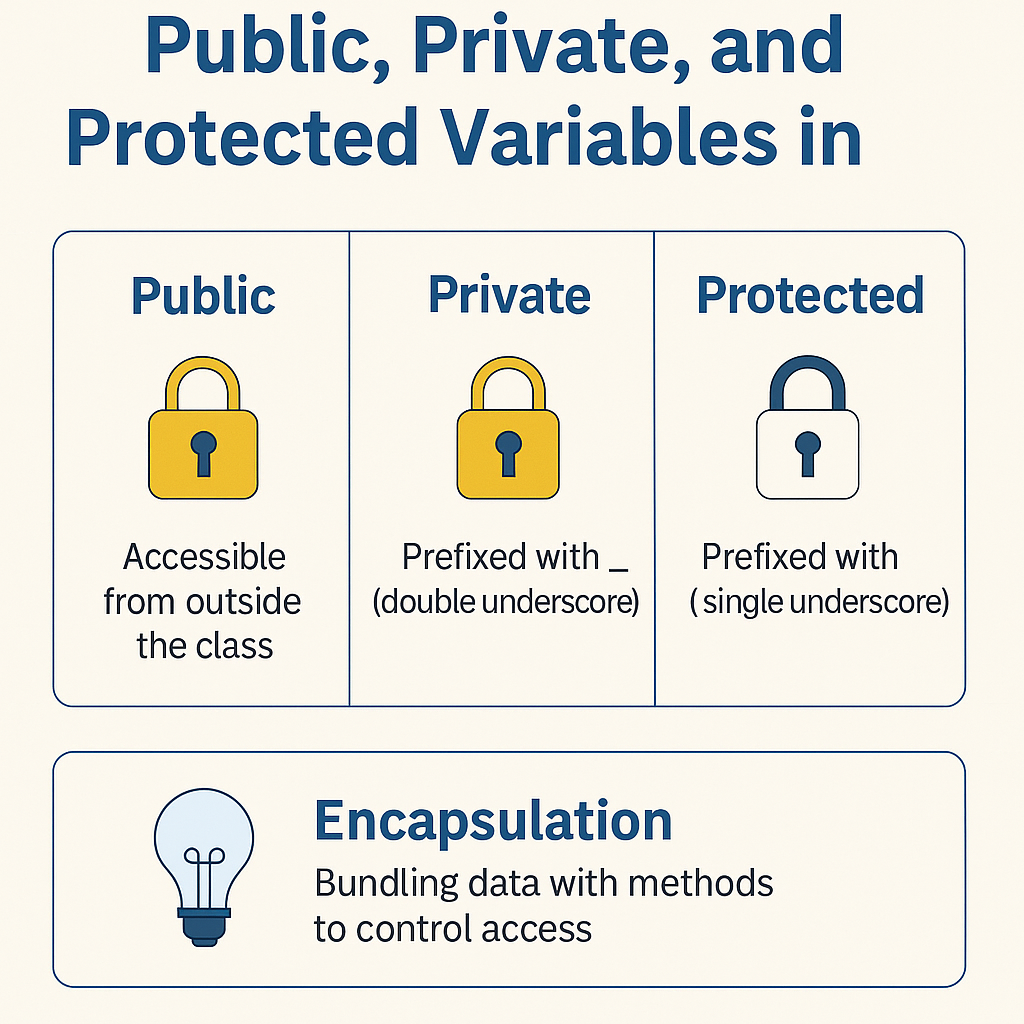 🔐 Dive into Python OOP: Access Modifiers & Encapsulation Explained ...