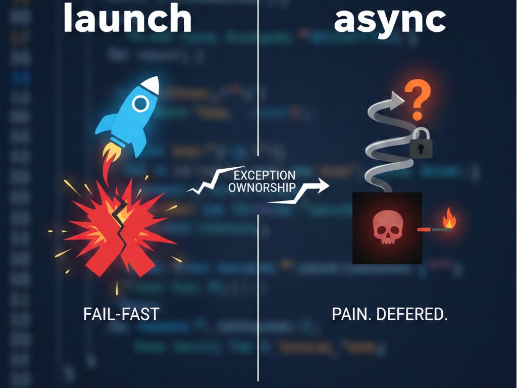 Kotlin launch vs async: Master Coroutine Safety | Stackademic