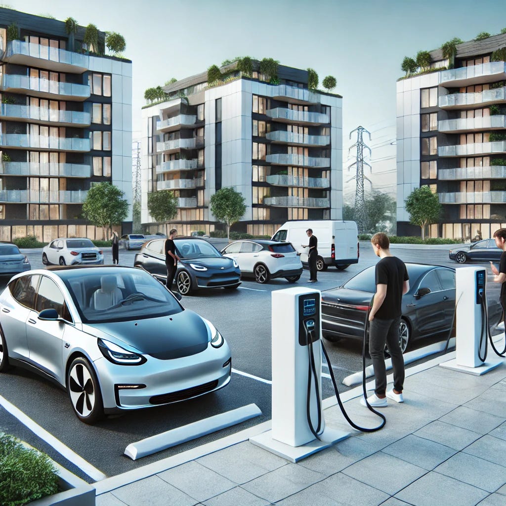 Apartman Dairelerinde Elektrikli Araç Şarjı: Büyük Sorun, Küçük Çözümler